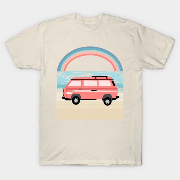 rainbow travel T-Shirt by SeventyEightDesigns